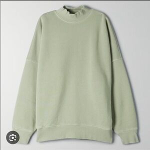 Aritzia TNA Mockneck Sweatshirt